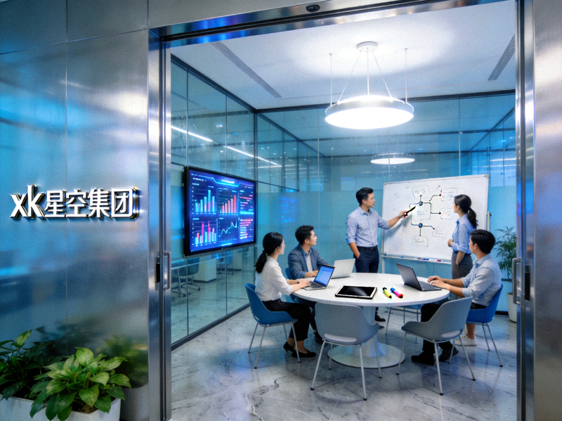 xk星空集团现代化科技办公环境与团队协作场景